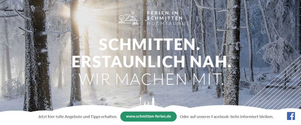 Winterbild von Ferien in Schmitten im Taunus
