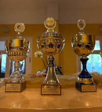 Pokale zur Siegerehrung Ochsentour 2025