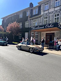 Porsche Targa Oldtimer beim Start zur Ochsentour No. 9
